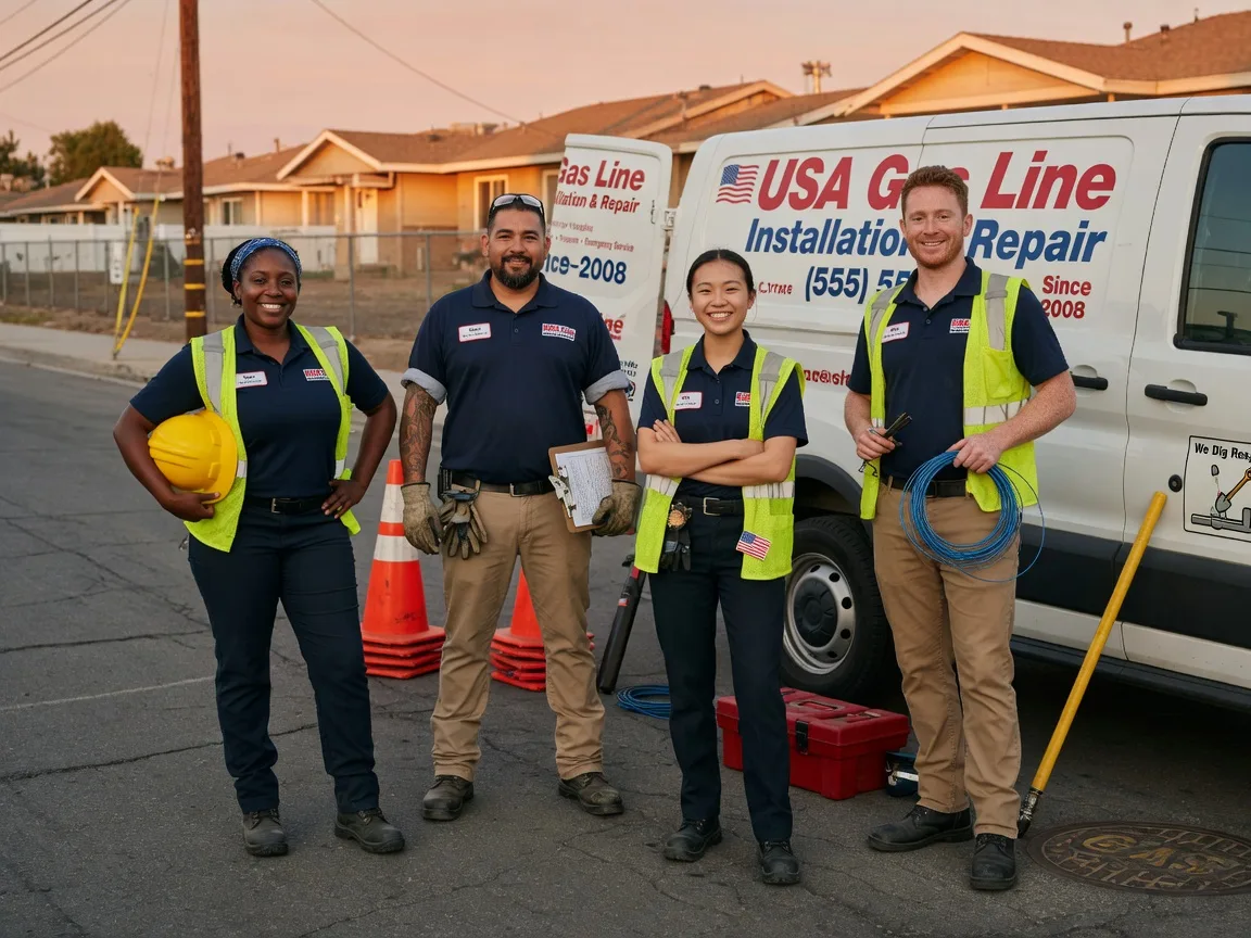 Gas Line Installation company in Masury, OH